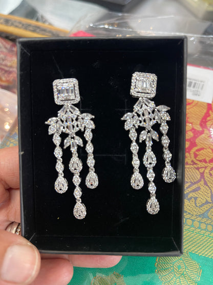 Beautiful designer American diamond earrings