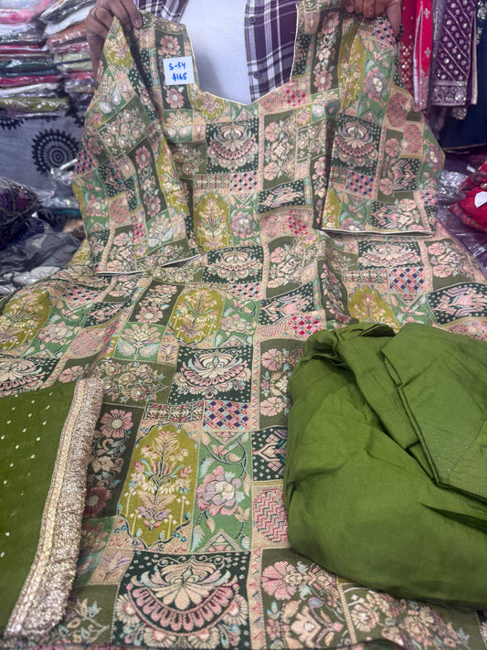 Beautiful designer patiala salwar suit