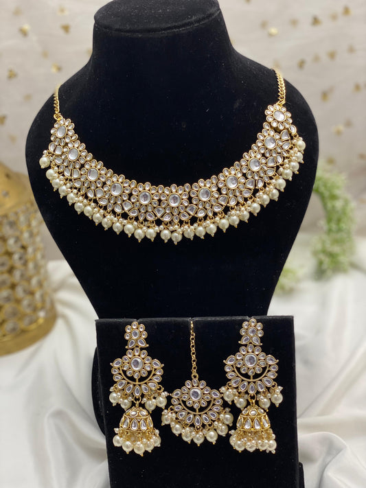 Beautiful designer necklace set