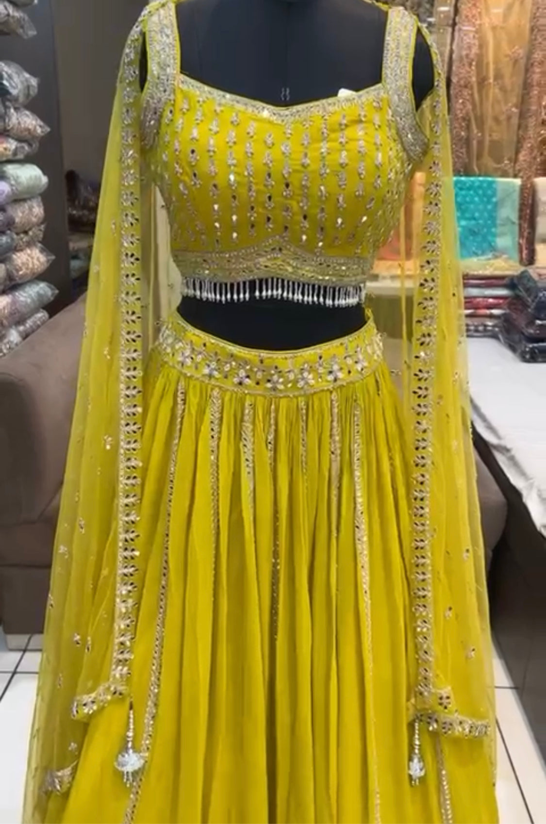 Beautiful designer ready made lengha choli