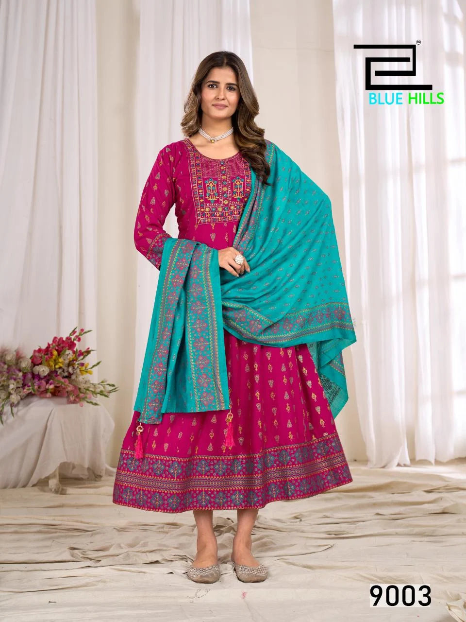 Beautiful designer Kurti with dupatta