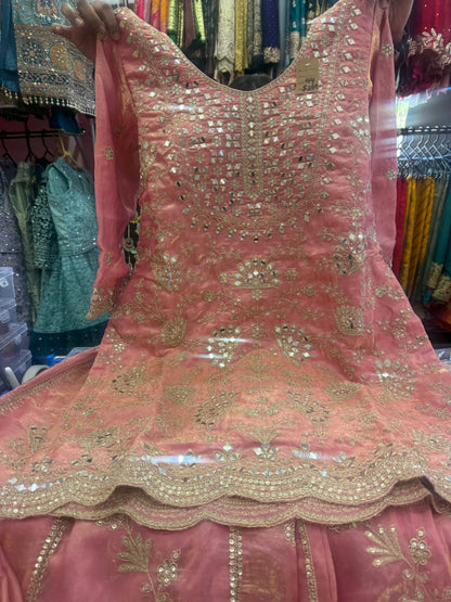 Beautiful designer plazo suit