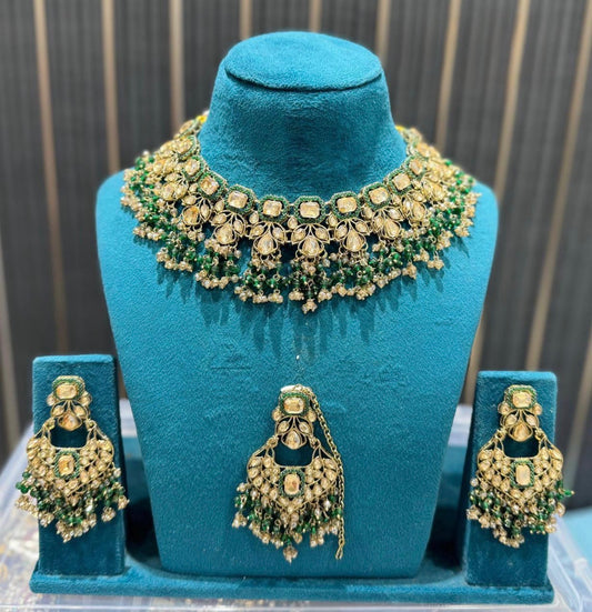 Beautiful designer necklace set