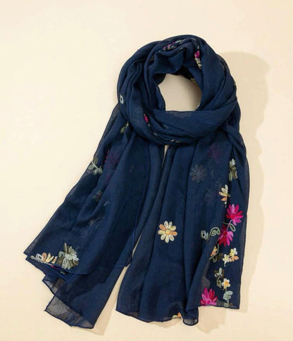 Beautiful designer embroidery scarf