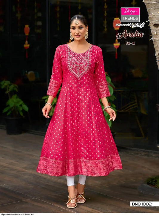 Beautiful designer flare Kurti