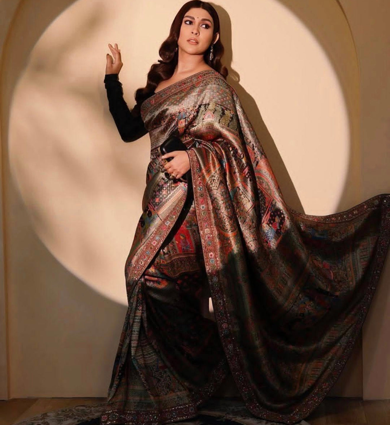 Beautiful designer Pure Kanni Silk Woven Sarees with Ready Blouse and Sabysachi Border