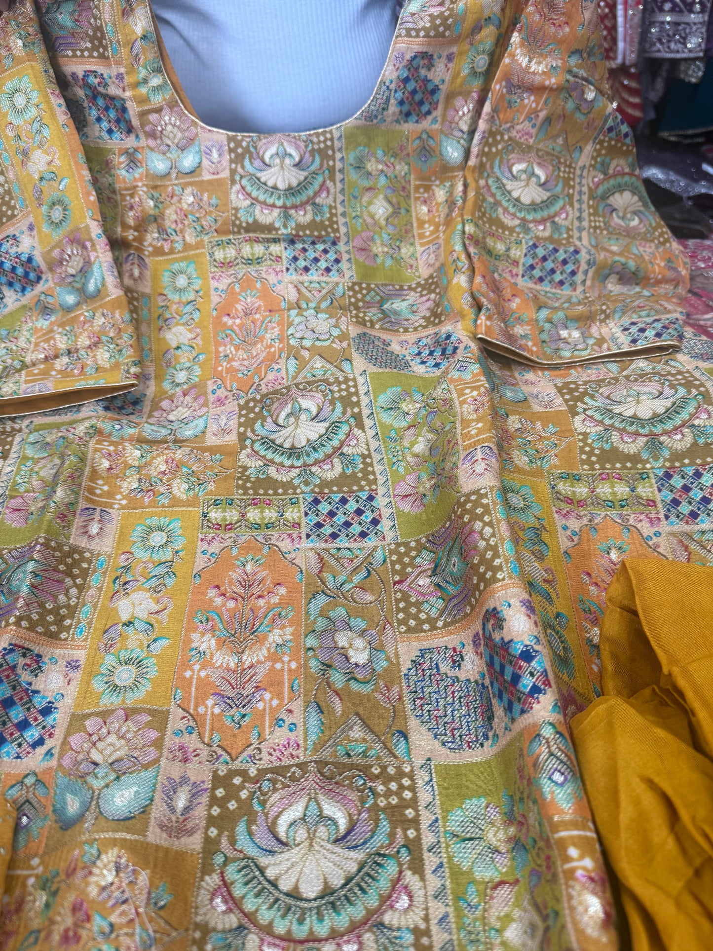 Beautiful designer patiala salwar suit