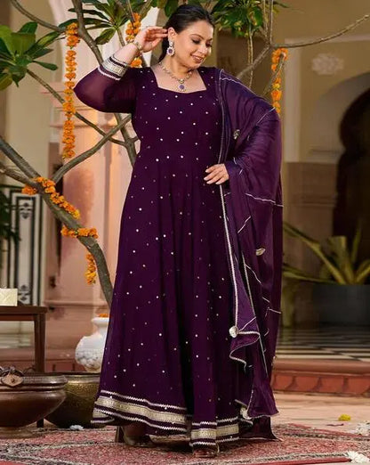 Beautiful designer anarkali suit