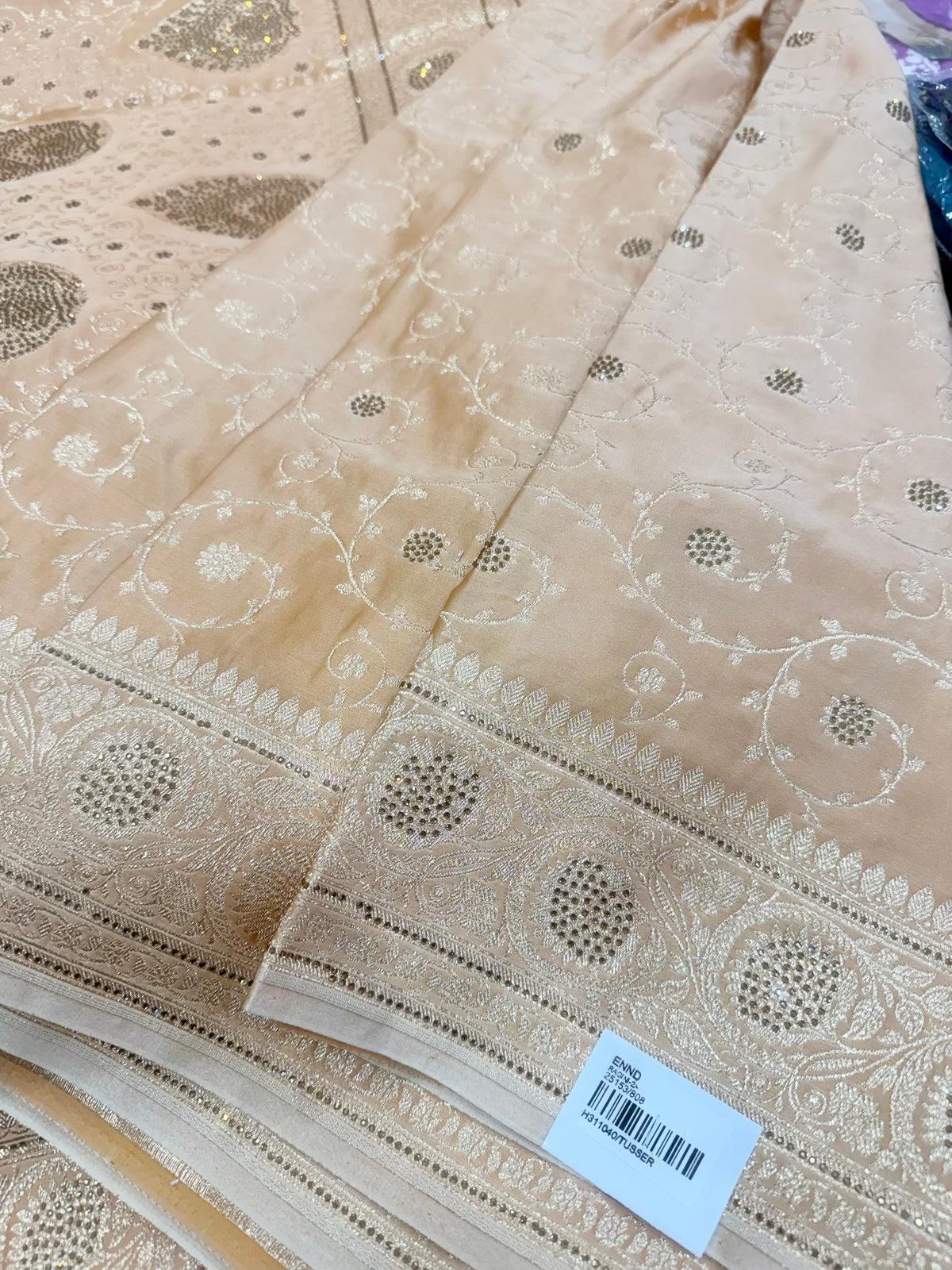 Beautiful designer pure silk saree