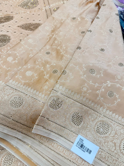 Beautiful designer pure silk saree