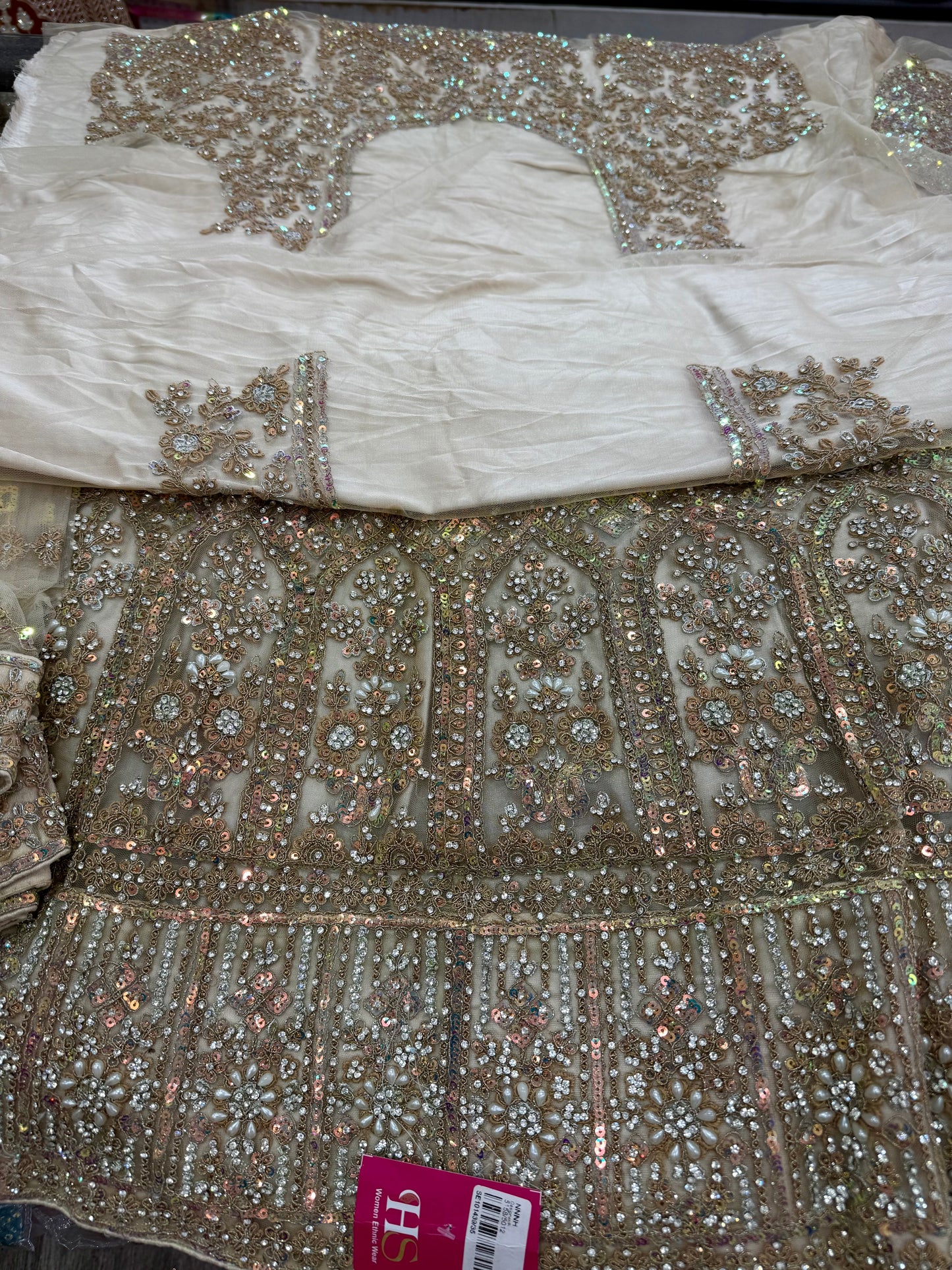 Beautiful designer heavily embroidery lengha choli