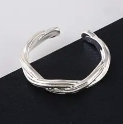 Beautiful designer real sterling silver toe rings