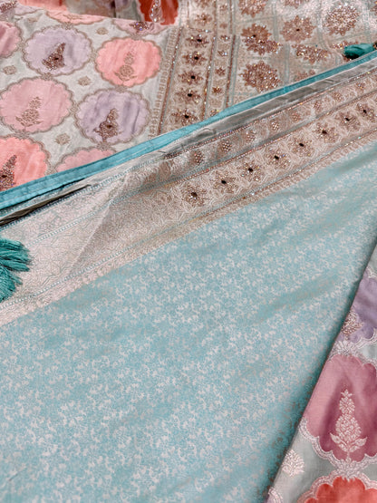Beautiful designer pure silk saree