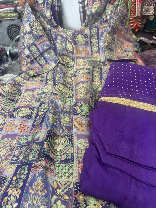 Beautiful designer patiala salwar suit