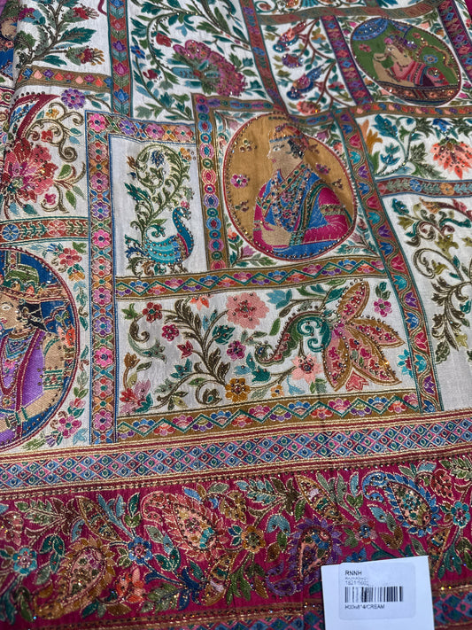 Beautiful designer Pure Kanni Silk Woven Sarees with Sabysachi Border