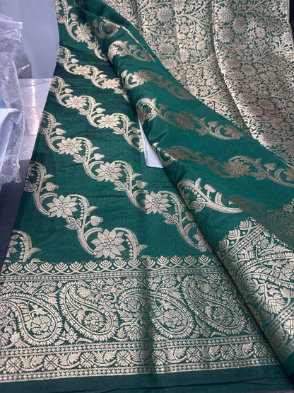 Beautiful designer silk saree