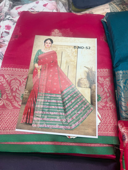 Beautiful designer silk saree