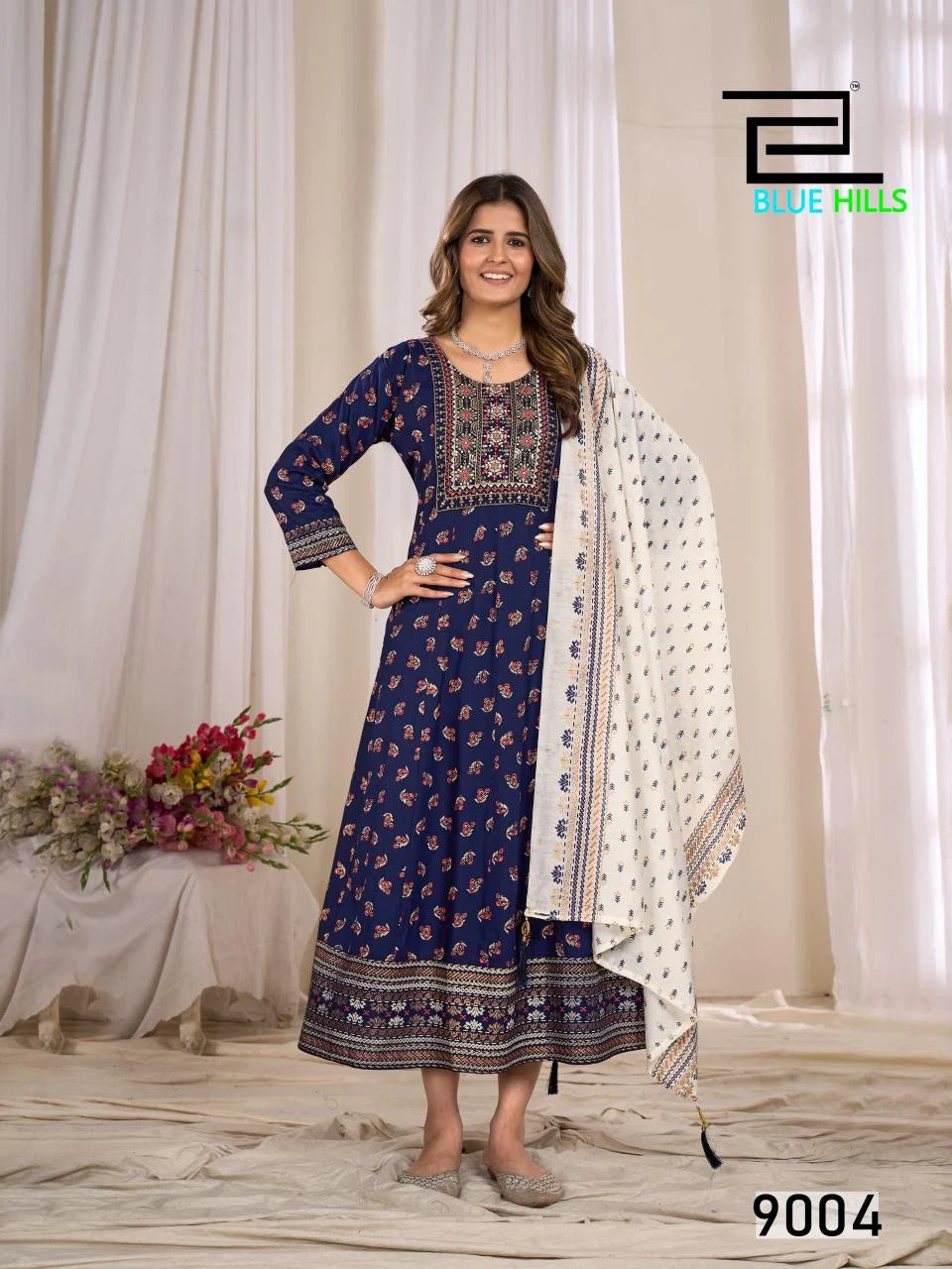 Beautiful designer Kurti with dupatta