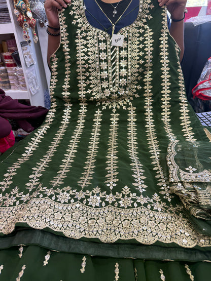 Beautiful designer sharara suit