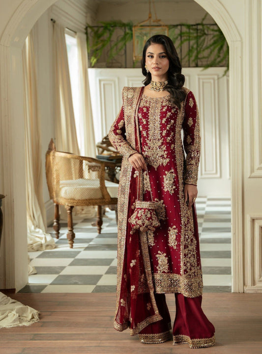 Beautiful designer plazo suit
