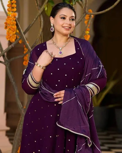 Beautiful designer anarkali suit