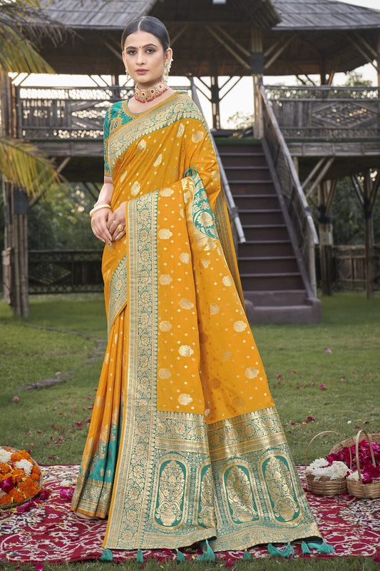 Beautiful designer silk saree