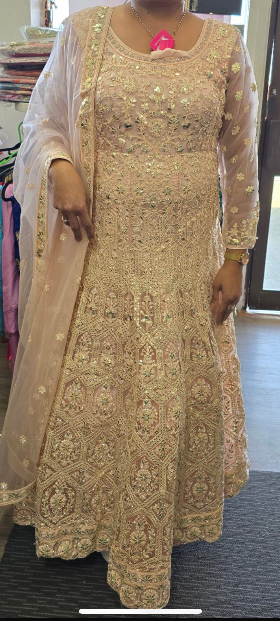 Beautiful designer anarkali suit