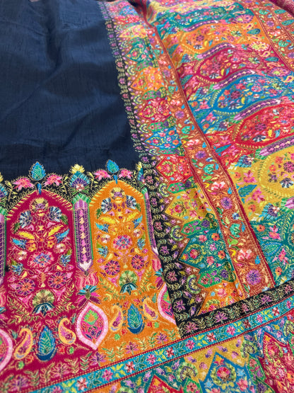 Beautiful designer pure silk saree