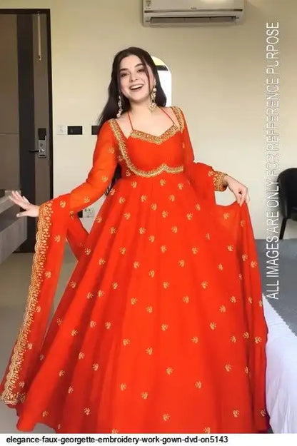 Beautiful designer gown