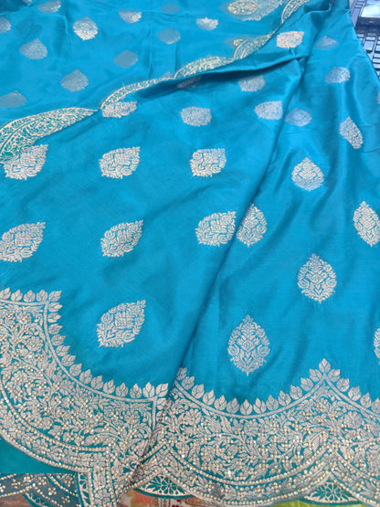 Beautiful designer pure silk saree