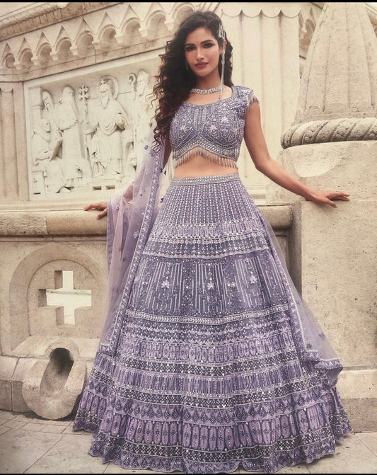 Beautiful designer Heavy Hand work Lehenga Choli