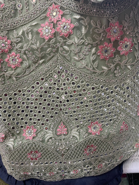 Beautiful designer semi stitch lengha choli