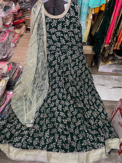 Beautiful designer anarkali suit