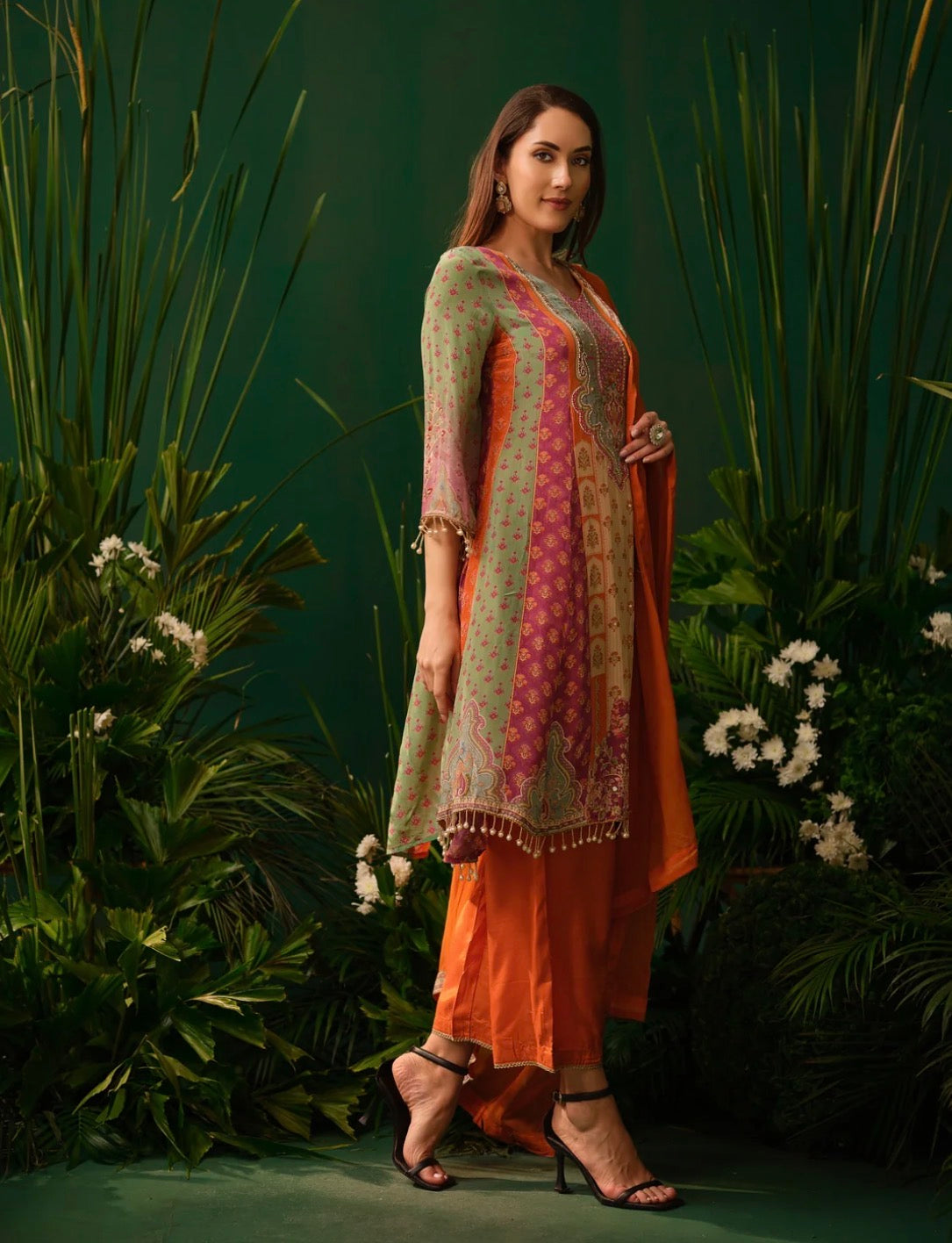 Beautiful designer anarkali suit