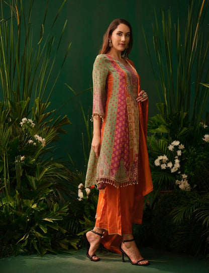 Beautiful designer anarkali suit