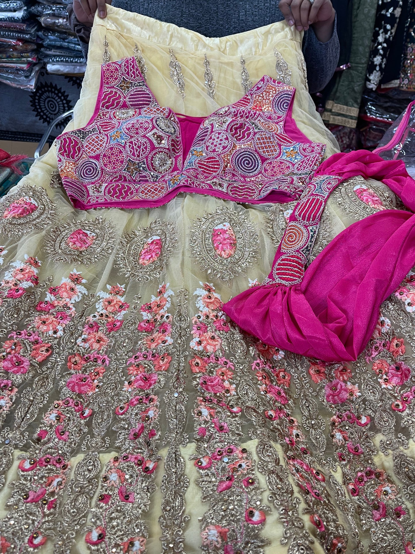 Beautiful designer lengha choli