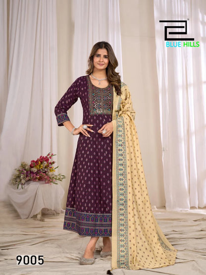 Beautiful designer Kurti with dupatta