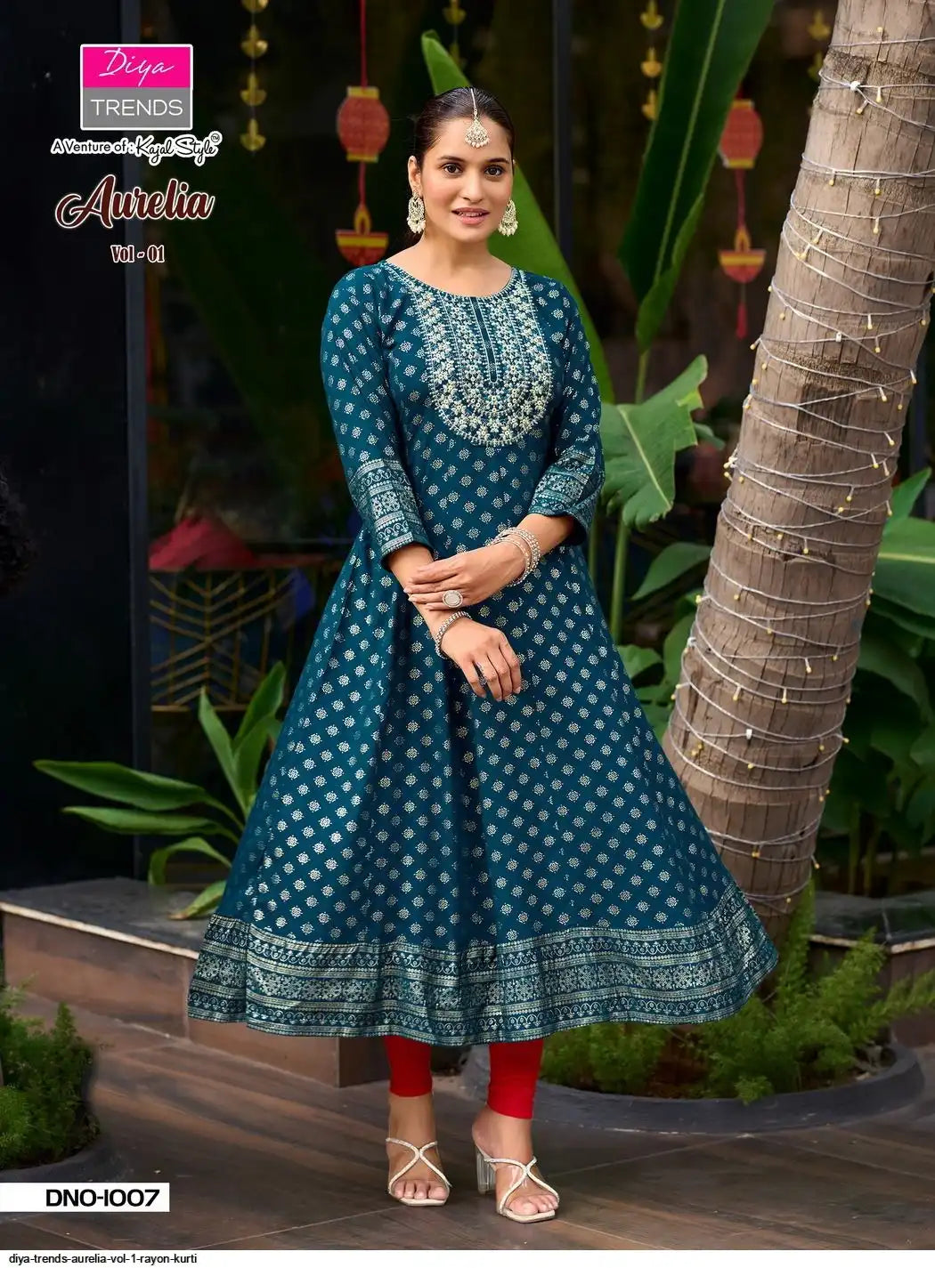 Beautiful designer flare Kurti