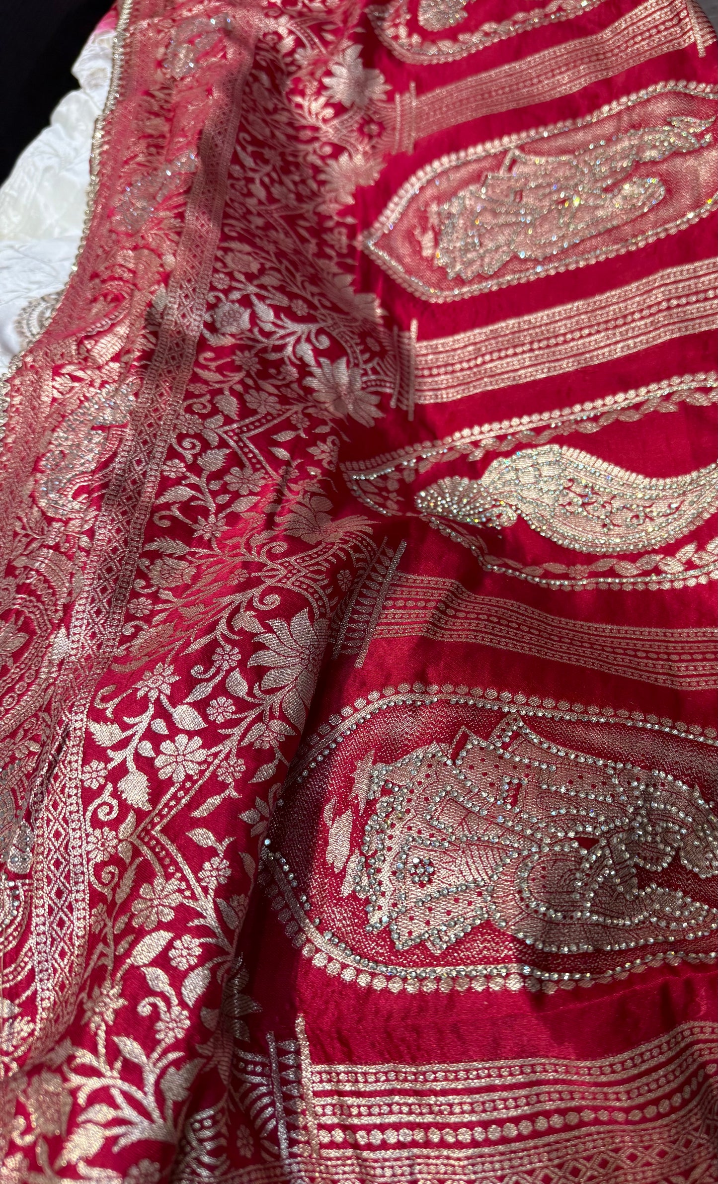 Beautiful designer pure silk saree