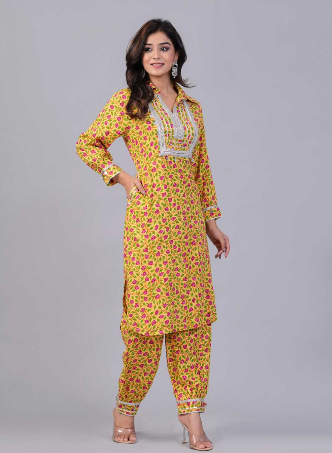 Beautiful designer Afghani style Kurti salwar