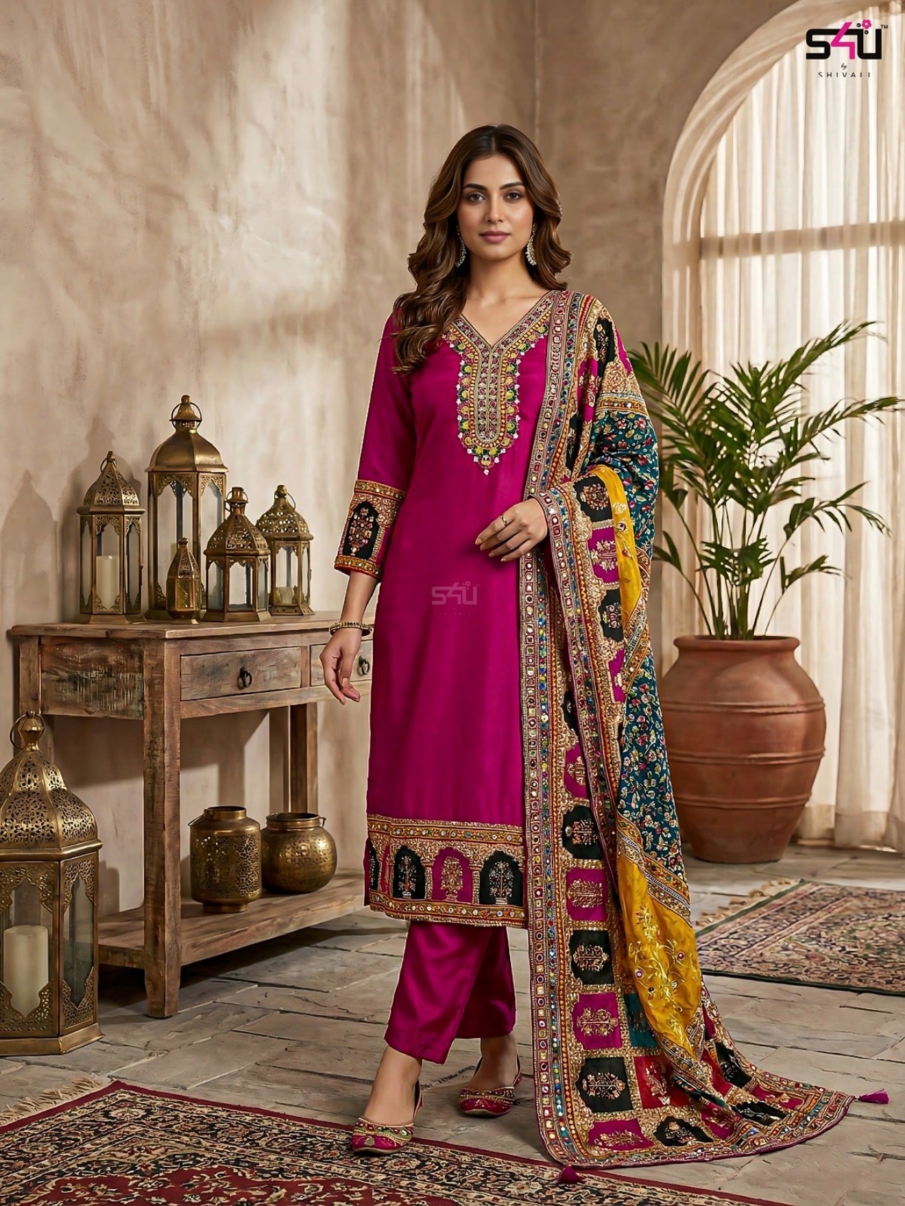 Beautiful designer Pakistani style suit