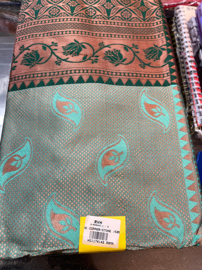 Beautiful designer silk saree