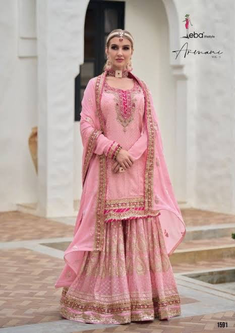 Beautiful designer sharara suit