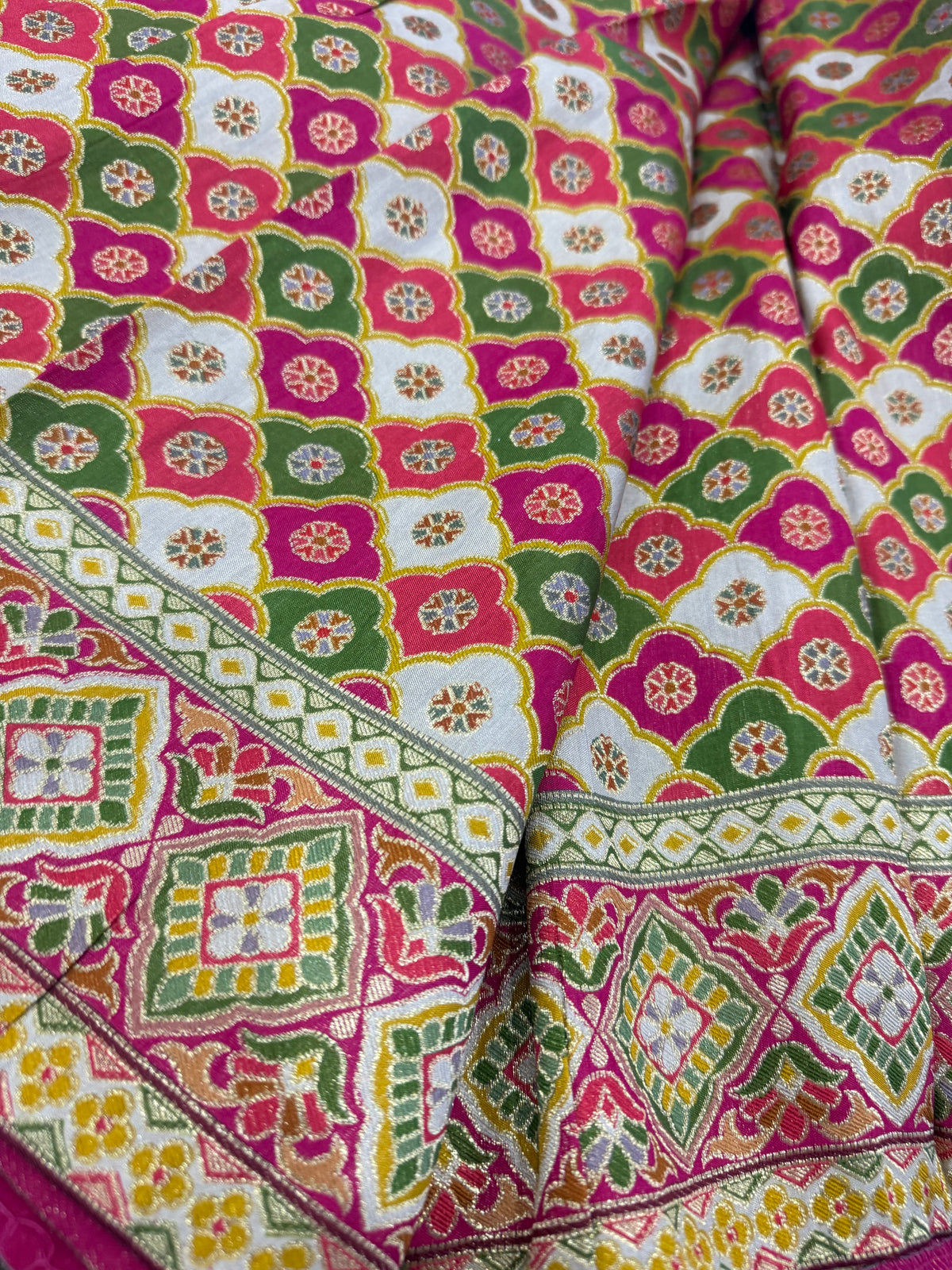 Beautiful designer pure silk saree