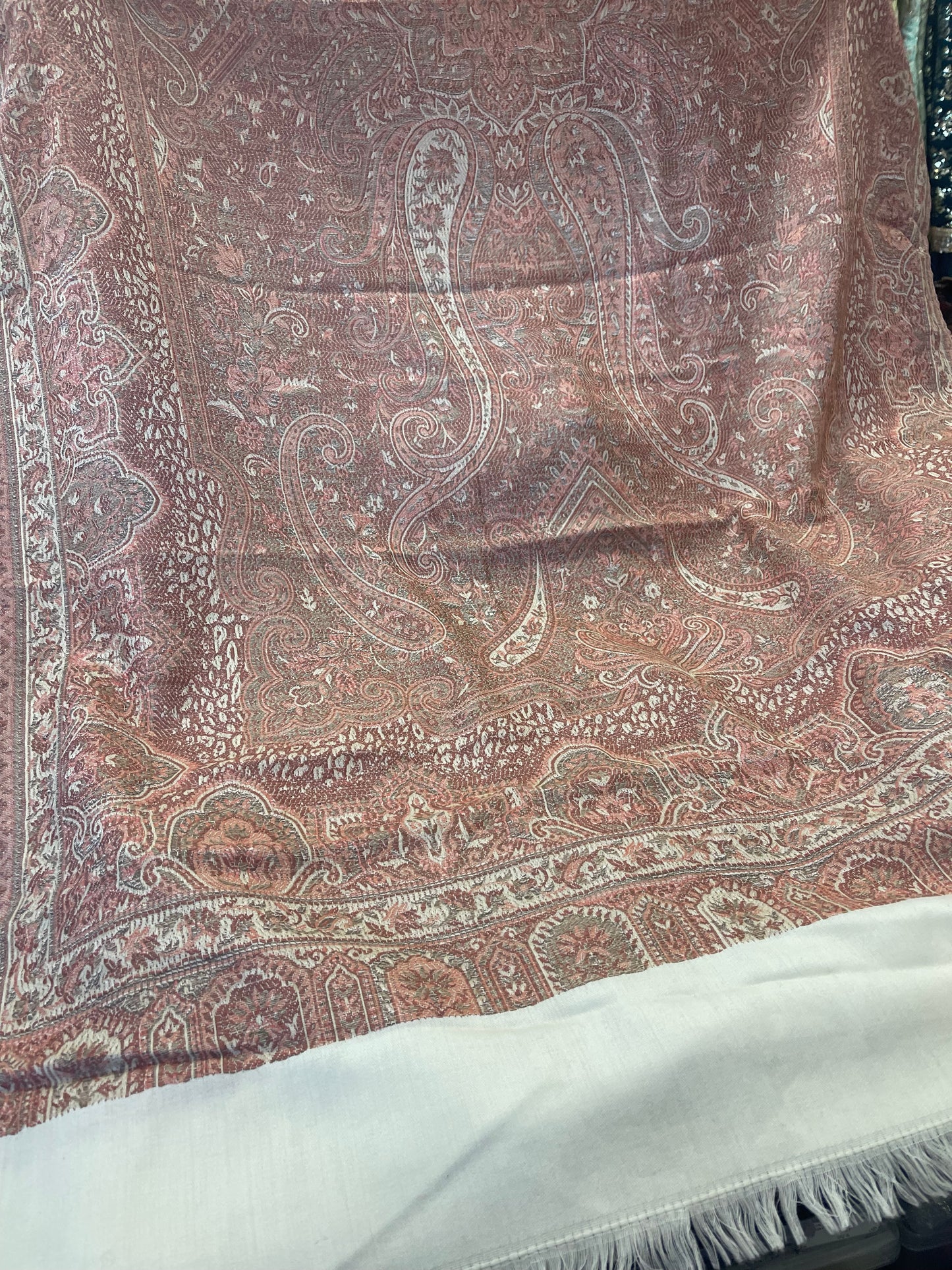 Beautiful designer pure pashmina shawl