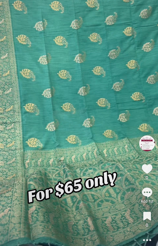 Beautiful designer silk saree