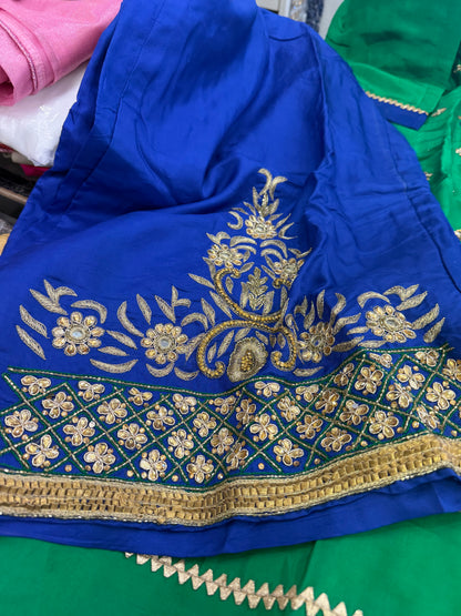 Beautiful designer plazo suit