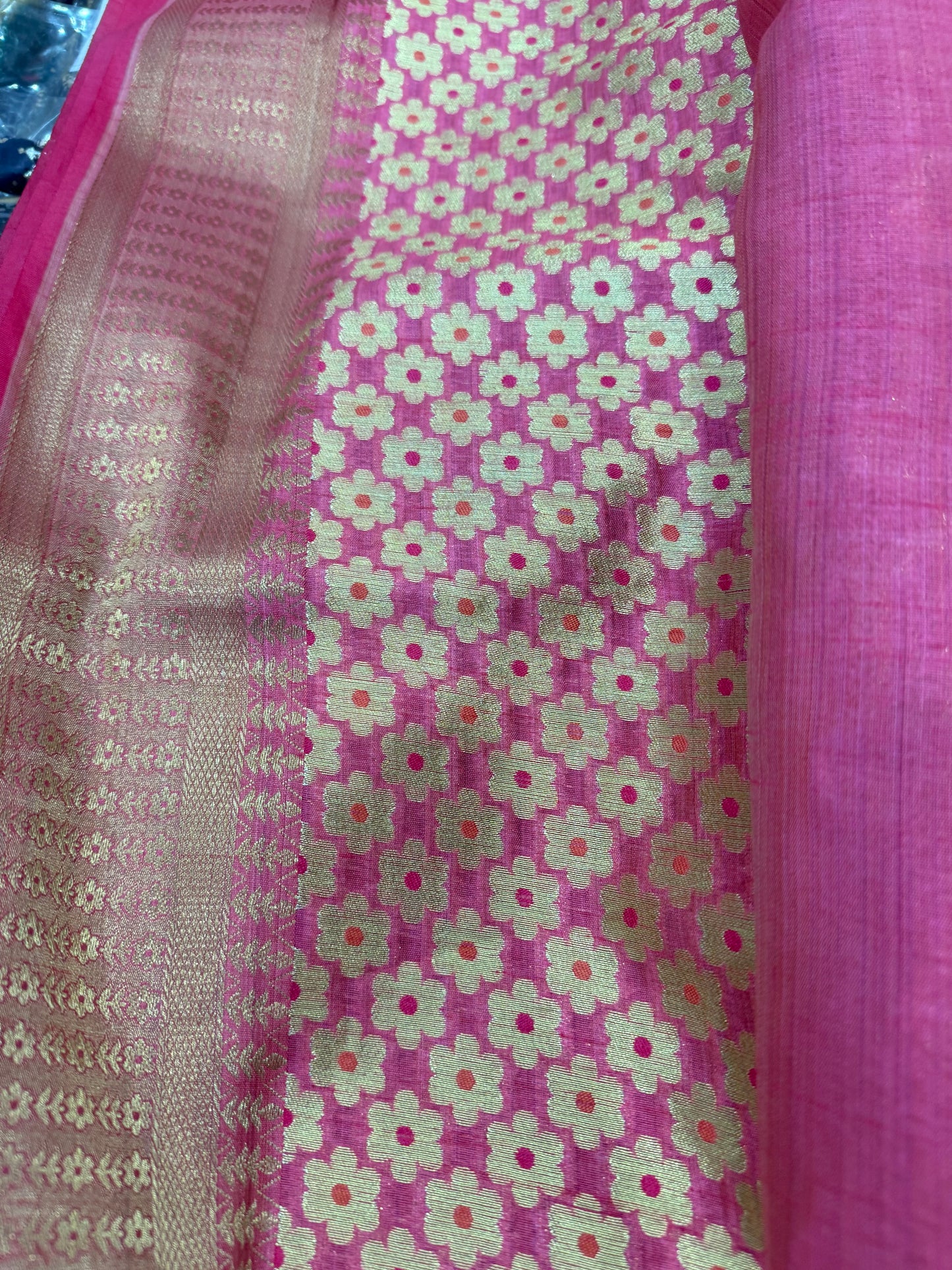 Beautiful designer silk saree