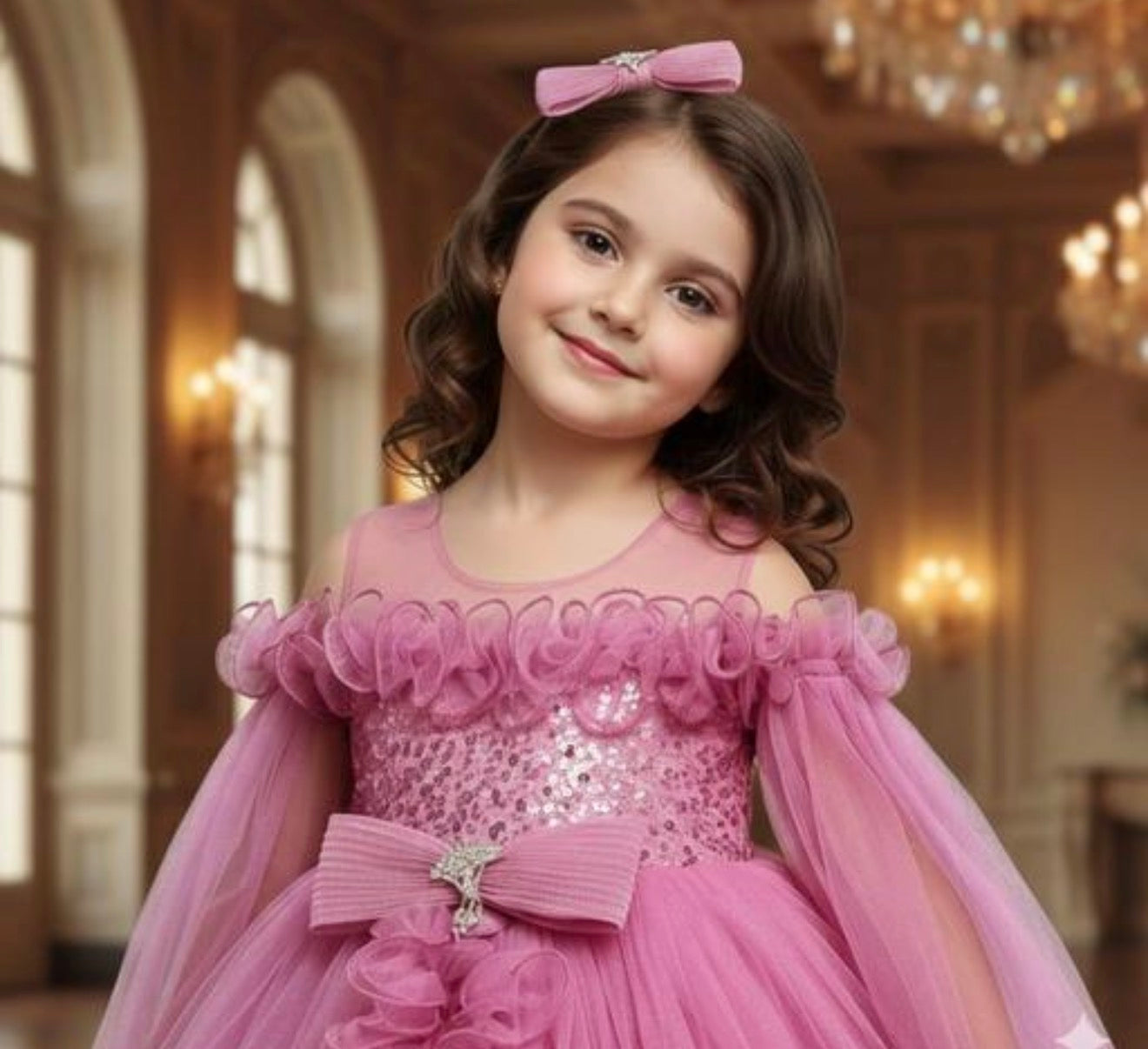 Beautiful designer girls gown