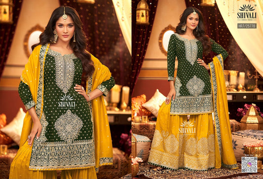 Beautiful designer sharara suit